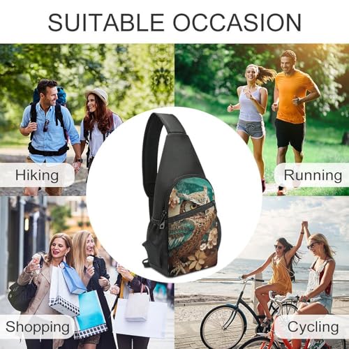 Bolsa bandolera ligera para senderismo y viaje miniatura 6