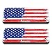 2-PACK Gun Magnet Mount, 55 lb Rating,Magnetic Gun Holster| Rubber Coated Gun Holder for Handgun, Shotgun, Rifles, Revolvers| Beside Holster, Using in Cars, Trucks, Wall, Desk (2-Pack American Flag)