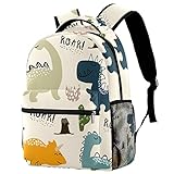 Material duradero: tejido de sarga + cinturón trenzado + bolsillo de red, la tela fuerte hace que la forma de la mochila sea más fuerte, más duradera y tiene una buena sensación.