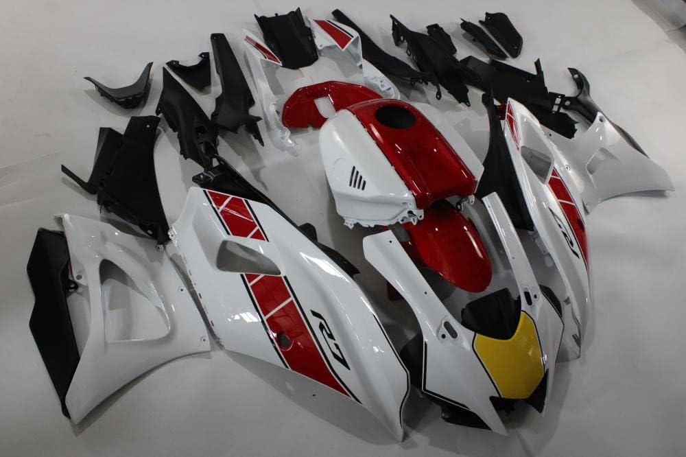 MC Red White Fairing Fit for Yamaha 2022 2023 YZF R7 YZF-R7 Injection Mold ABS Plastics New Bodywork 22 23 M04