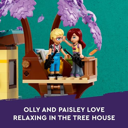 Image of LEGO Friends Olly and Paisley's Family Houses Set with Minidolls 42620