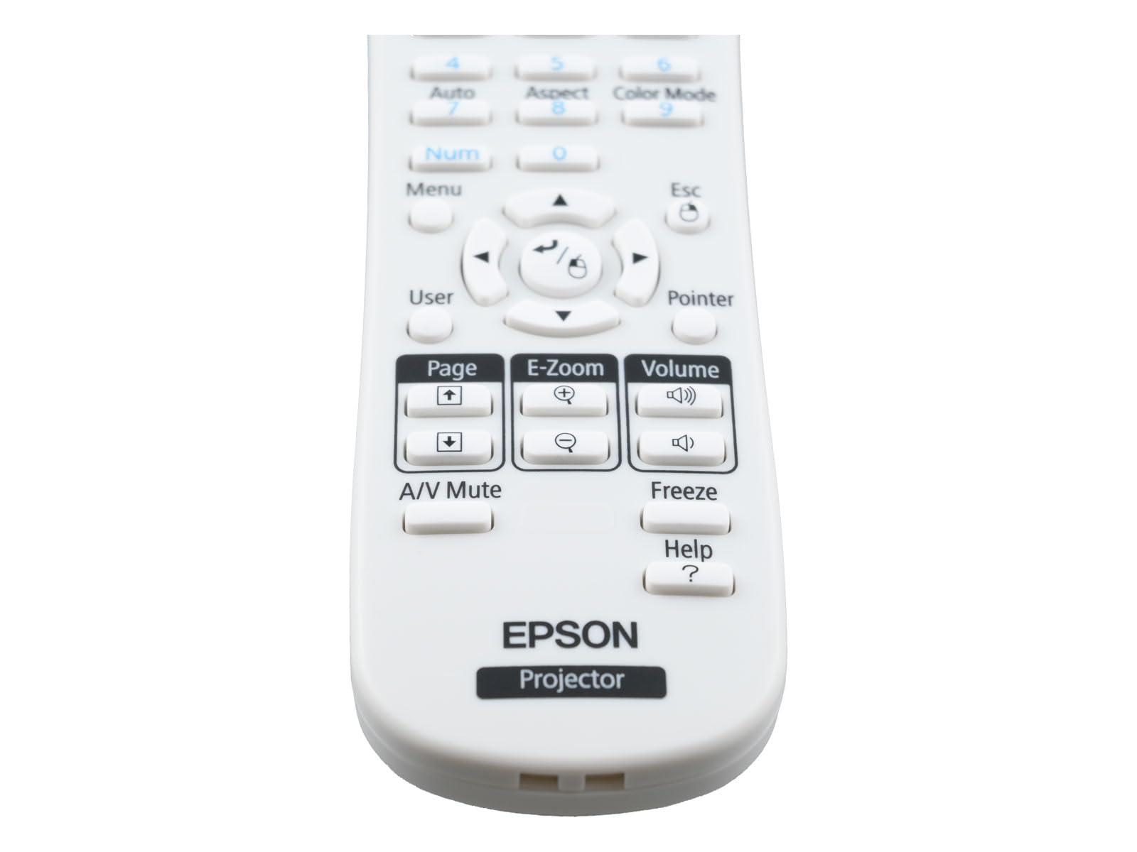 EPSON Telecomando Originale 1599176, 159917600 per EB-940, EB-945, EB-950W, EB-955W, EB-965, EB-97, EB-98, EB-S03, EB-S120, EB-S17, EB-S18, EB-S200, EB-S21, EB-W03, EB-W120, EB-W18, EB-W22, EB-X03, EB