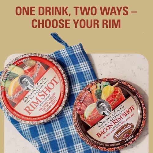 Sal condimentada Demitri's RimShot sabor Original y Tocino 4 oz x2 miniatura 3