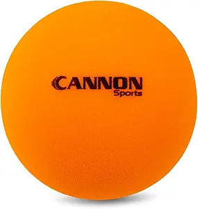 Cannon Sports Uncoated Foam Ball, 8.5" L/H/W - Orange