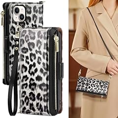 (Crossbody) - Leop-White/Black