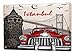 Produktbild LEotiE SINCE 2004 Blechschild Vintage Retro Metallschild Wandschild Blech Poster Retro Metropole Istanbul