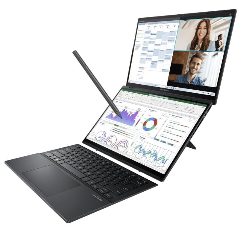 Image of ASUS Zenbook Duo AI 2-in-1 Laptop 14.0 inch Touchscreen OLED Display