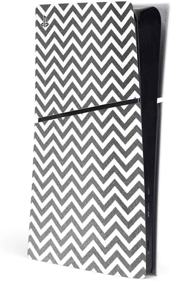 Skinit Decal Gaming Skin Compatible with PS5 Slim Digital Edition Console - Pink and White Checkerboard Design