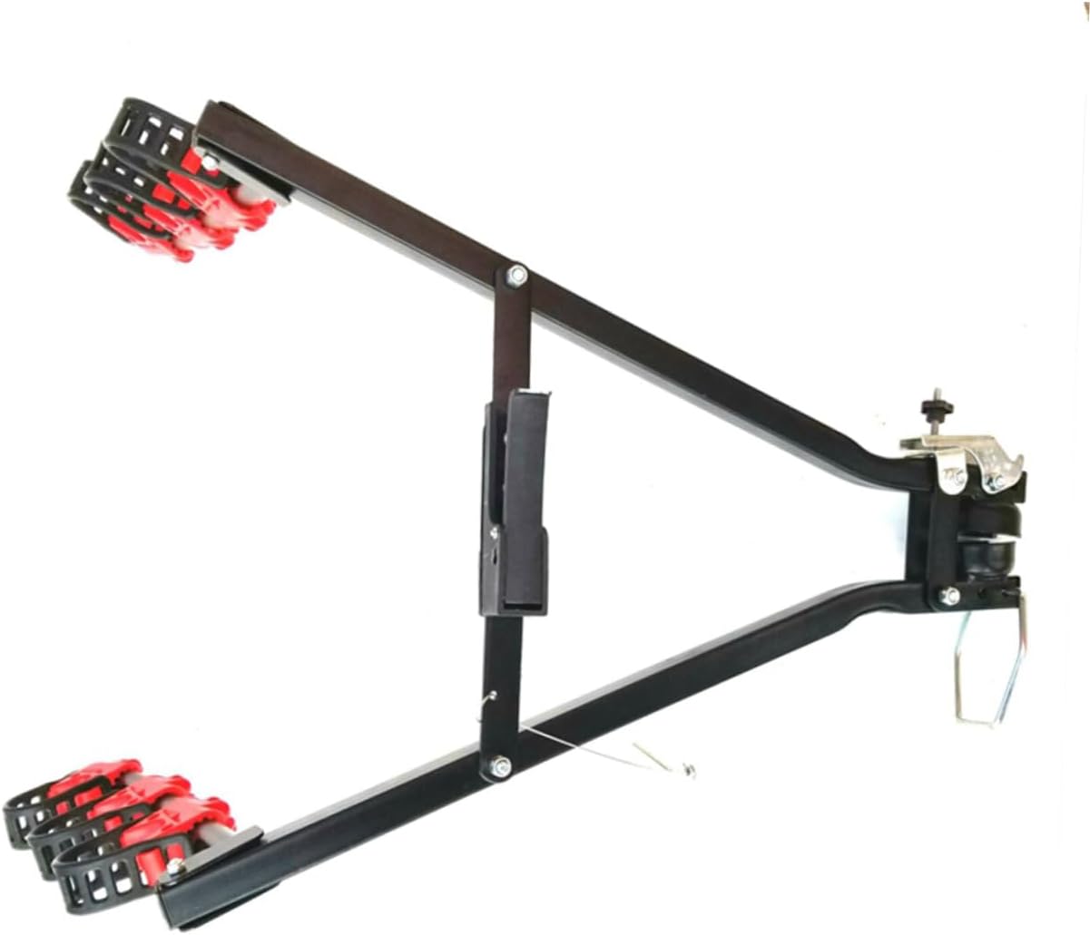 SUPVOX Bike Trunk Rack Durable Steel Carrier for Suvs Hatchbacks and Sedans Easy to Install Bicycle Mount for Secure Transport of Bikes Compact Design for Storage