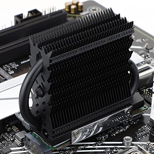 Thermalright Hr-09 2280 Pro Black Ssd Heatsink, Double-Sided Heat Sink, With Thermal Silicone Pad For M.2 Ssd Pc And Computer,Desktop High Performance Ssd Cooler #TOP5
