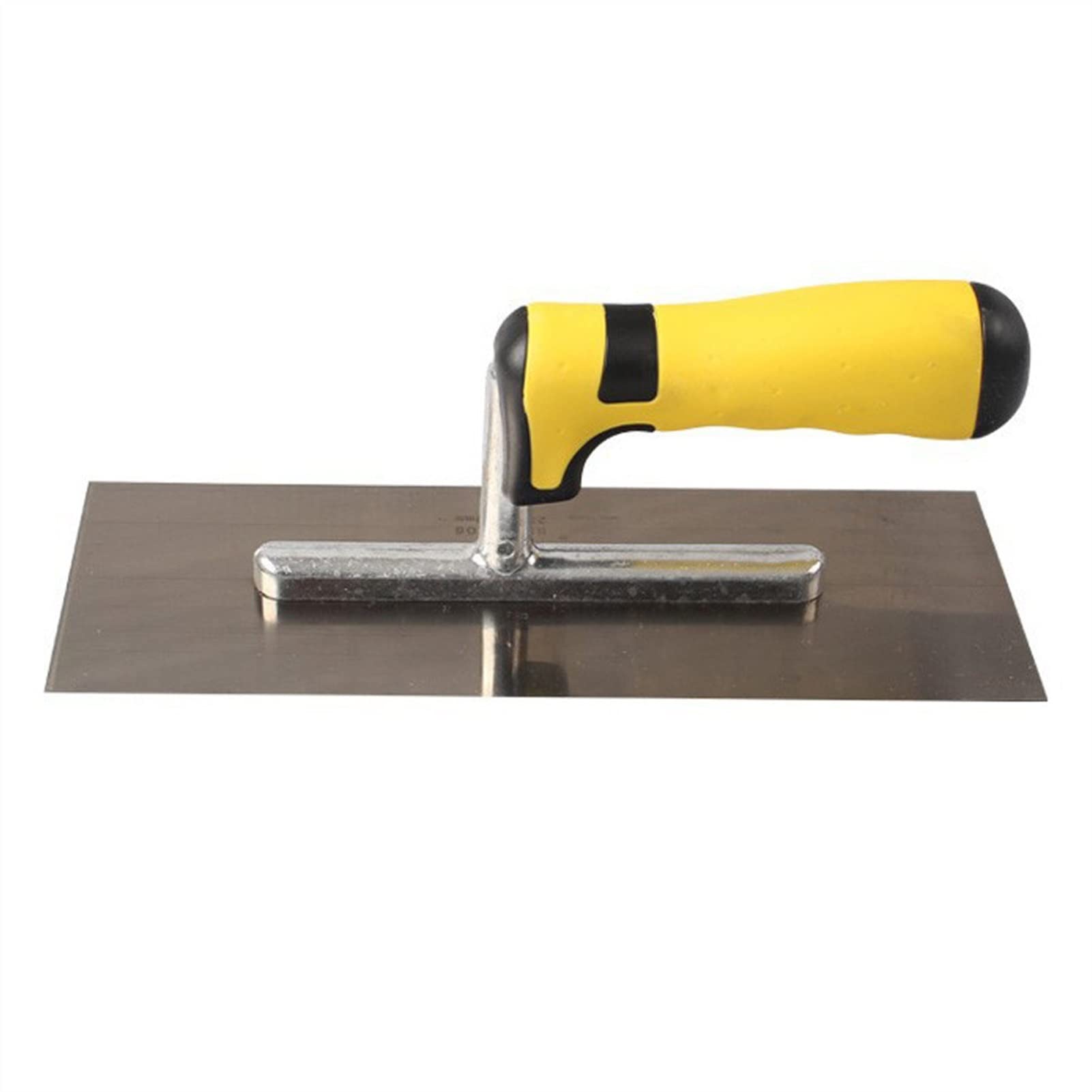 Llana de enyesado Llana de Acero Inoxidable Paleta Puntiaguda Nueva Paleta de Acabado de hormigón de 250x100mm Pala de Paleta de Acabado