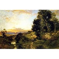 Amazon.co.jp: 20 点の絵画 ブルージュの風景 ウィリアム