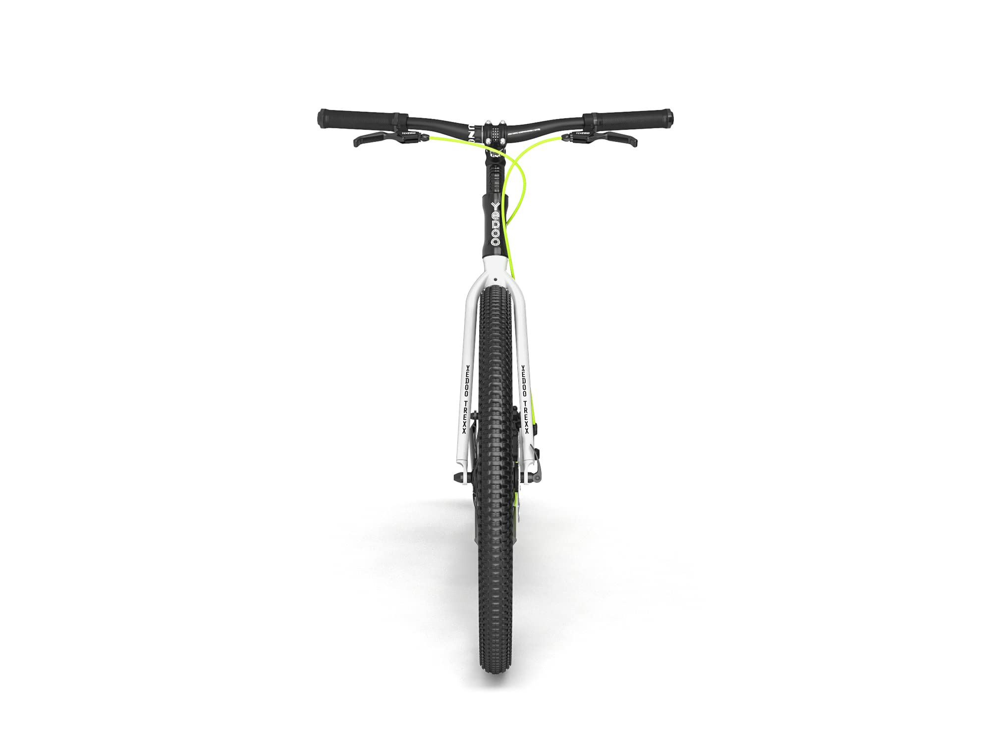 Yedoo Trexx Disc Trottinette tout-terrain, jusqu'à 150 kg, avec pneus pneumatiques 26/20, pour adultes, en alliage d'aluminium, avec freins à disque et guidon réglable, poids 9,1 kg