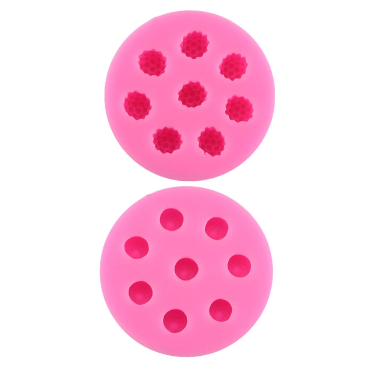 Alipis 2 Pièces outil de décoration de gâteau moules en silicone pour bougies chewing-gum moule a gateau s à gâteaux à panettone en silicone à fondant truquer mûres
