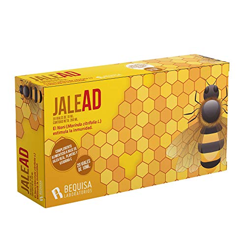 Jalea Real con Prop�leo - Jalea Real Pura - Prop�leo y Vitamina C - Equin�cea + H�rpago - Equinacea y Propoleo - Energ�a y Vitalidad - M�s Defensas - Suplemento Alimenticio Natural - 20 viales