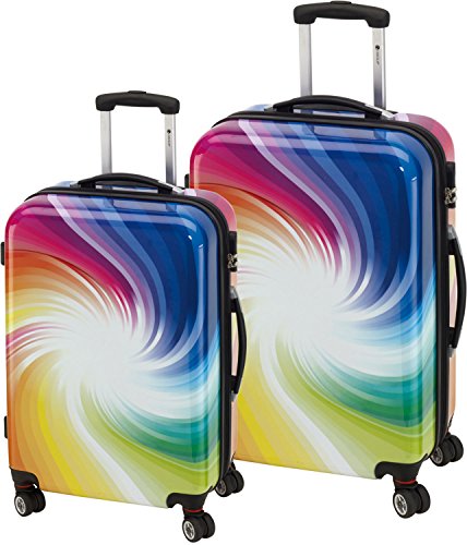 Preisvergleich Produktbild CHECK.IN Twister 4-Rollen Kofferset 2tlg.