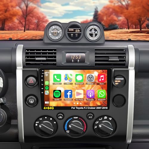 4+64G Android Car Stereo for Toyota FJ Cruiser 2007-2018