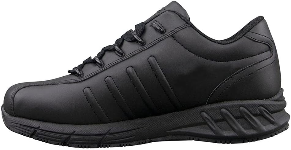 Lugz Men's Grapple Slip-Resistant Food Service Shoe, Black, 10
