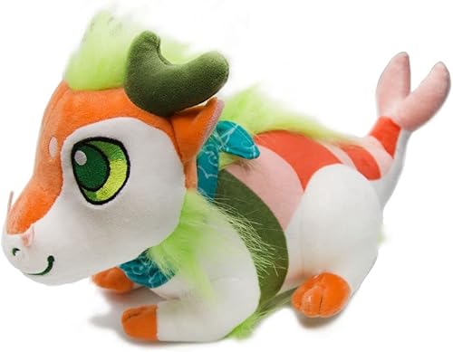 Dragón de sushi de 12 pulgadas, dragón de la suerte y amigos, lindo animal de peluche suave, regalo adorable