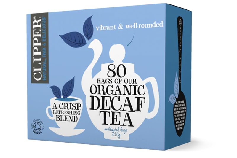 HERBATA CZARNA BEZKOFEINOWA FAIR TRADE BIO 232 g (80 x 2,9 g) - CLIPPER