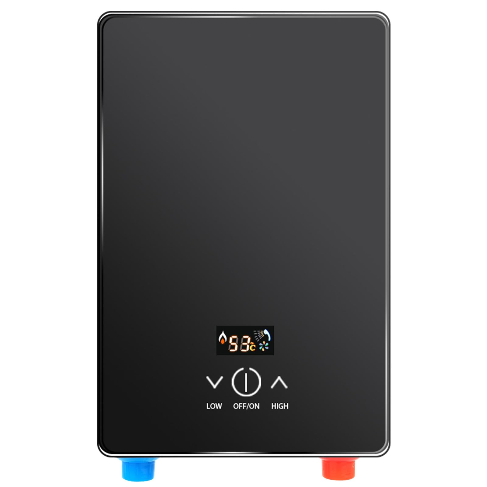 Elektryczny podgrzewacz wody 220 V, 6500 W, z zestawem prysznicowym, podgrzewacz wody, podgrzewacz wody do 60°C, do umywalki ręcznej, łazienki, kuchni
