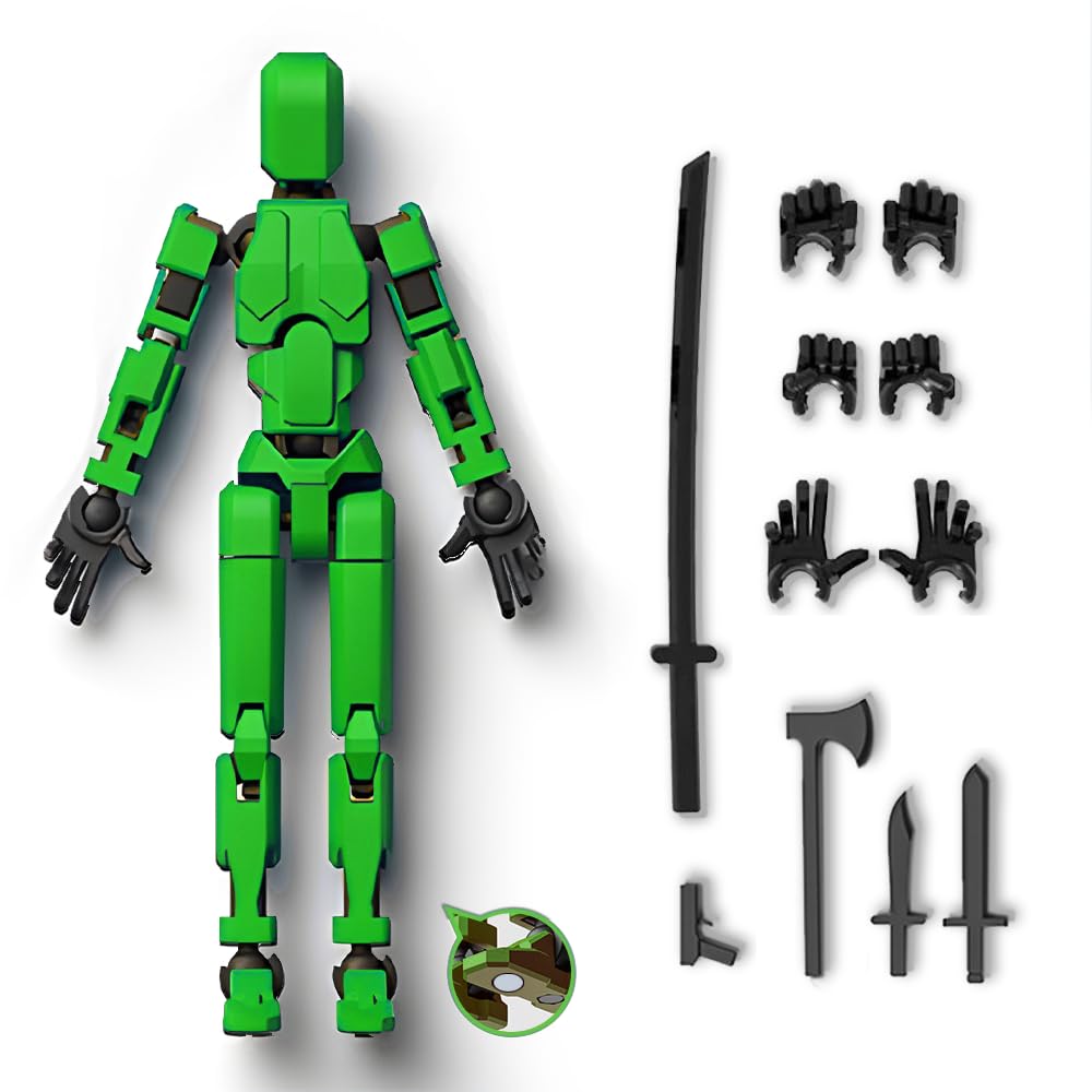Amazon.com: (Pre-Assembled) Dummy13 Magnetic Action Figure Set, T