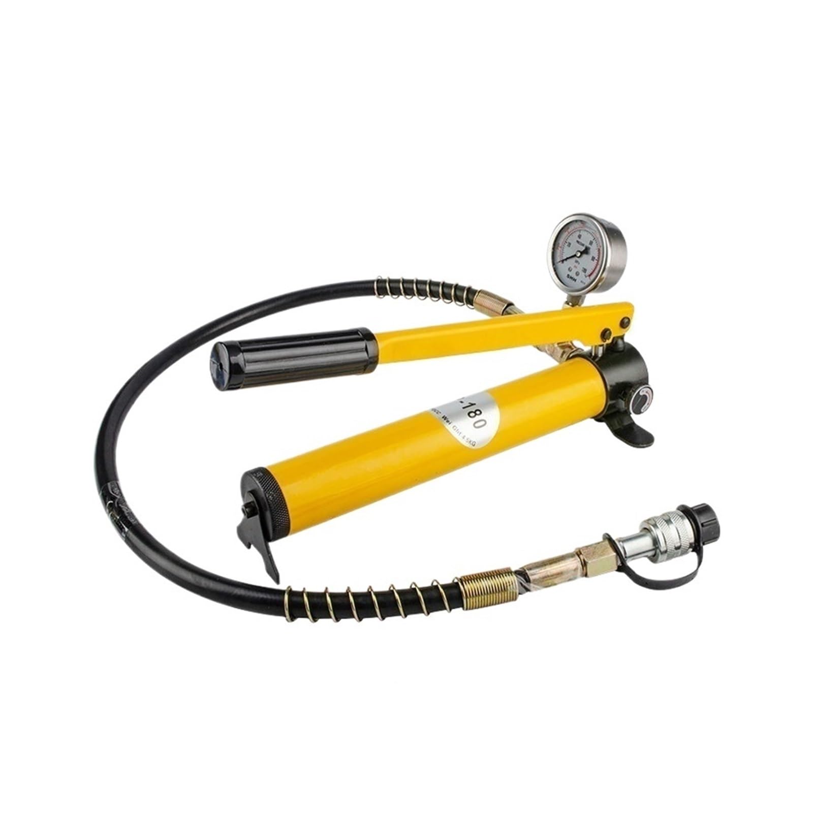 CP-180 Niederdruck-Handhydraulikpumpe mit Einer Geschwindigkeit, 60 kg/cm², 400 cc-Öl for kleinen Wagenheber(CP-180 with Pressure Gauge)