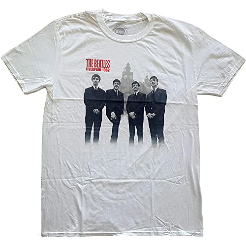 Rockoff Trade in Liverpool T-Shirt Homme - Les Beatles, Paul McCartney, John Lennon, RIngo Starr, George Harrison Rockoff Trade in Liverpool T-Shirt Homme