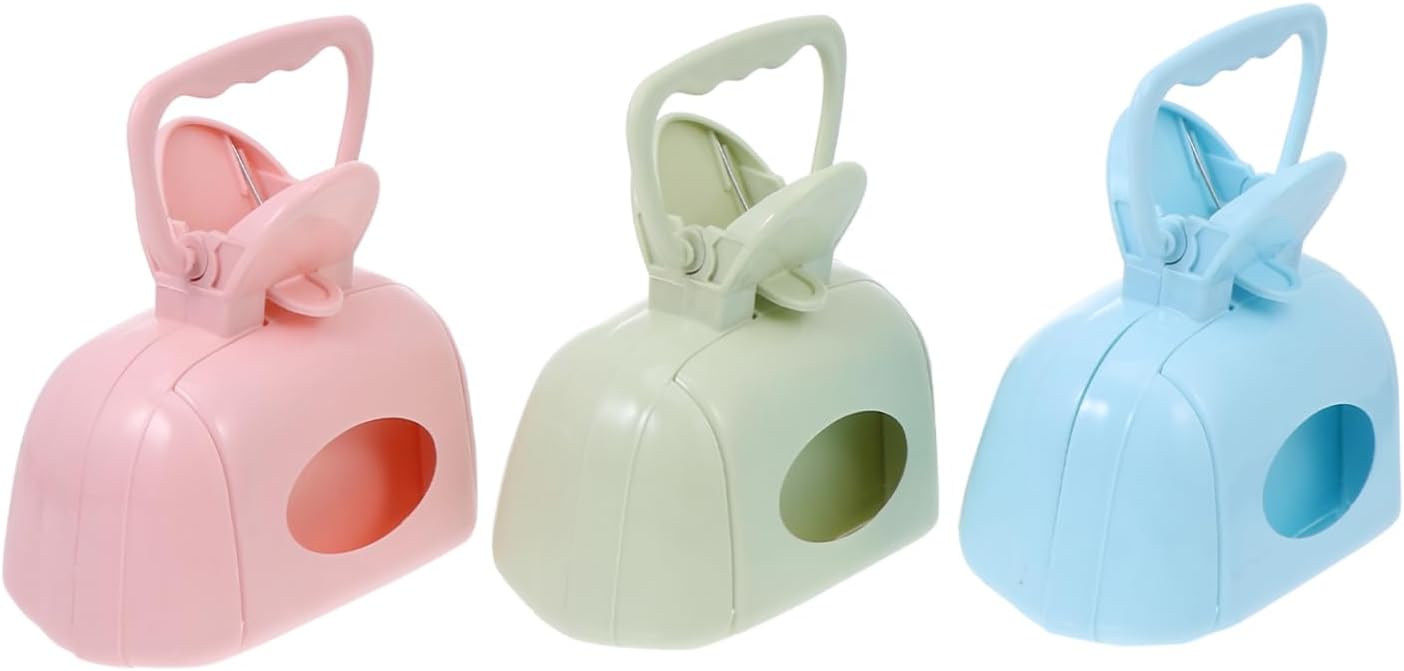 ORFOFE 3pcs Pet Poop Picker Lightweight Outdoor Cleaning Tool for Dogs and Cats Easy One-Handed Use Waste Scooper