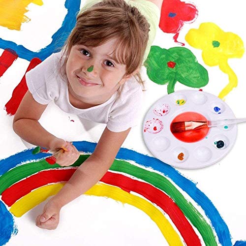 Brustro Kidney Shaped Plain Wooden Palette 40 x 30CM