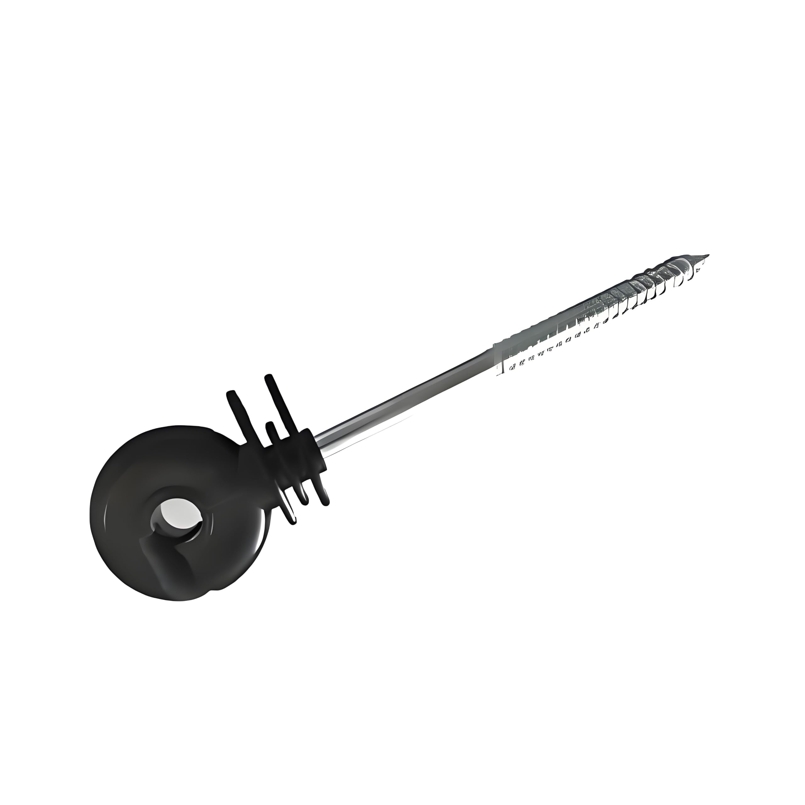 25 Pièces Isolateur Cloture Electrique, Longueur Totale : 150 mm | Pour Piquets en Bois · Pour Fil, Fil Poly & Corde · Installation Facile · Structure Durable