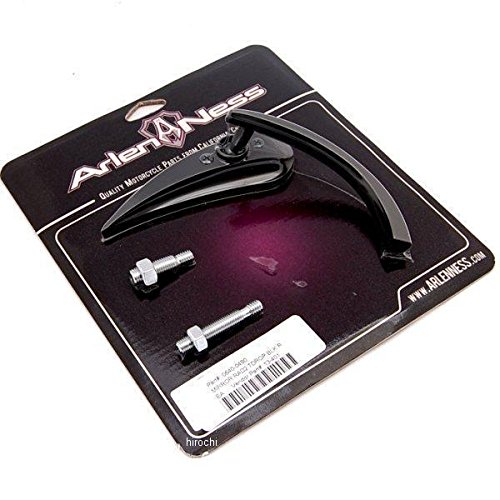 Amazon | アレンネス Arlen Ness ミラー RADII ティアドロップ 黒 右
