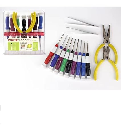 Beauty Hub Screw Driver & Pliers Set
