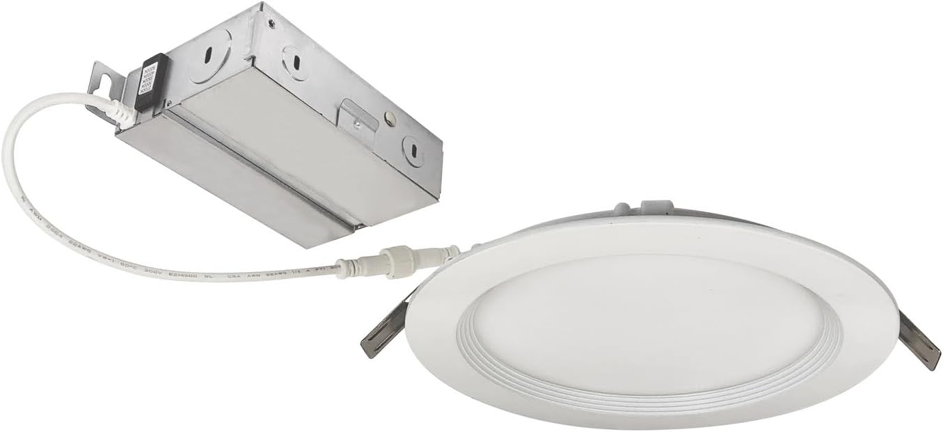 Nora NEFLINTW-R6MPW 6" E-Series Flin LED Downlight (27K/30K/35K/40K/50K), No Housing Required