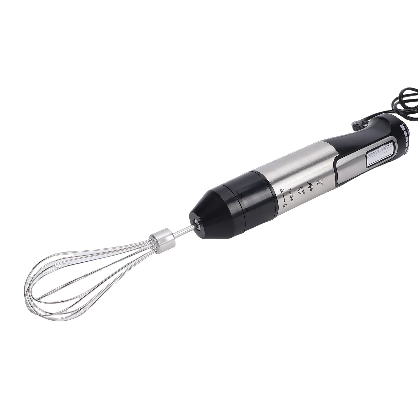 SUNGOOYUE Blendery 3 w 1 Zanurzeniowy Blender ze Stali Nierdzewnej Elektryczny Mikser z trzepaczką i Robotem Kuchennym do Jedzenia dla Dzieci Sos Smoothie Domowa Kuchnia Ręczny Zestaw Blenderów,