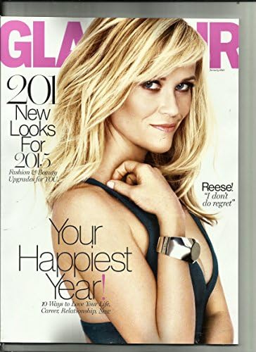 Glamour Magazine January 2015 Reese Witherspoon Single Issue Magazine