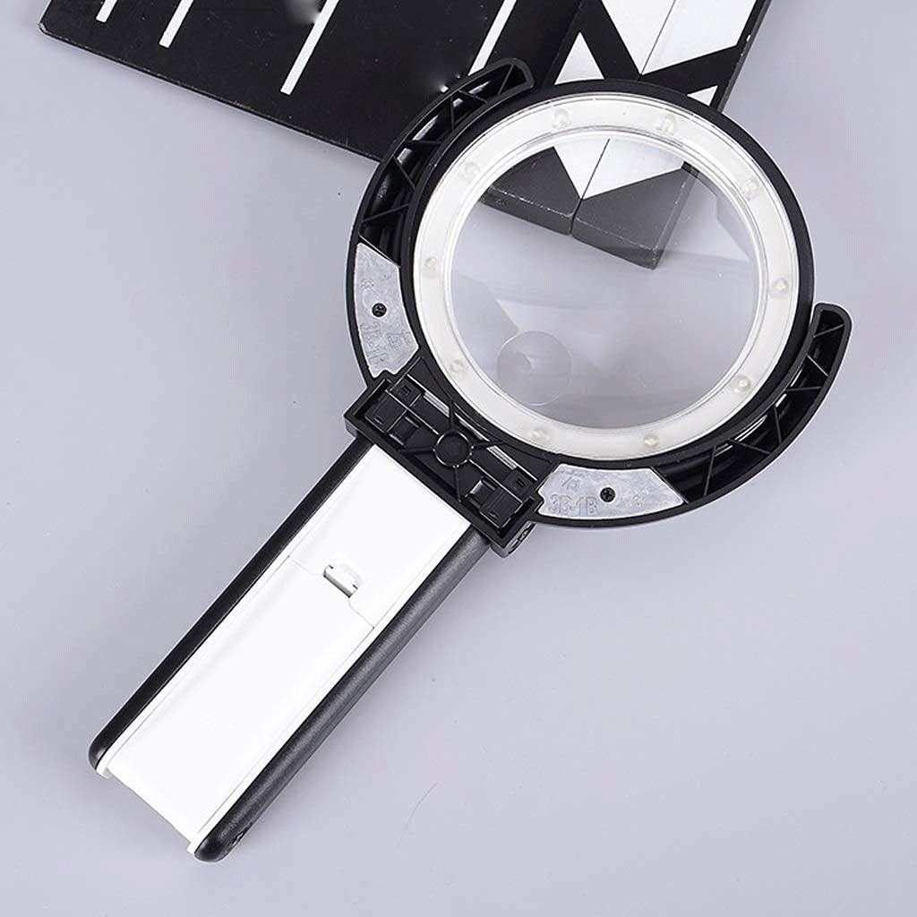 Lupa de Escritorio portátil, Lupa Doble, Herramienta para modelismo Militar, Mini Lupa de Escritorio, Lupa de Escritorio
