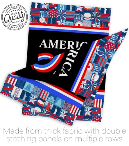America 250 Flag Birthday Independence Day Wall Tapestry House Banner Official Licensed Merchandise Canvas Prints Yard Sign Textile Woven Fabric Poster USA 250th Anniversary Decoration Gift by Breeze Decor - Used condition - Image 14