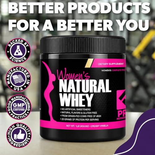 PRO NUTRITION LABS Her Natural Whey Protein Powder