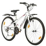 Empfohlen für: Unsere Empfehlung an Eltern, die ein Fahrrad für ihre Kinder suchen, ist, dass sie eine Körpergröße von 130 - 160 cm haben; von 8 bis 11 Jahren