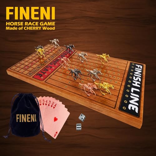 Juego de Mesa Horse Racing Game para Adultos miniatura 6