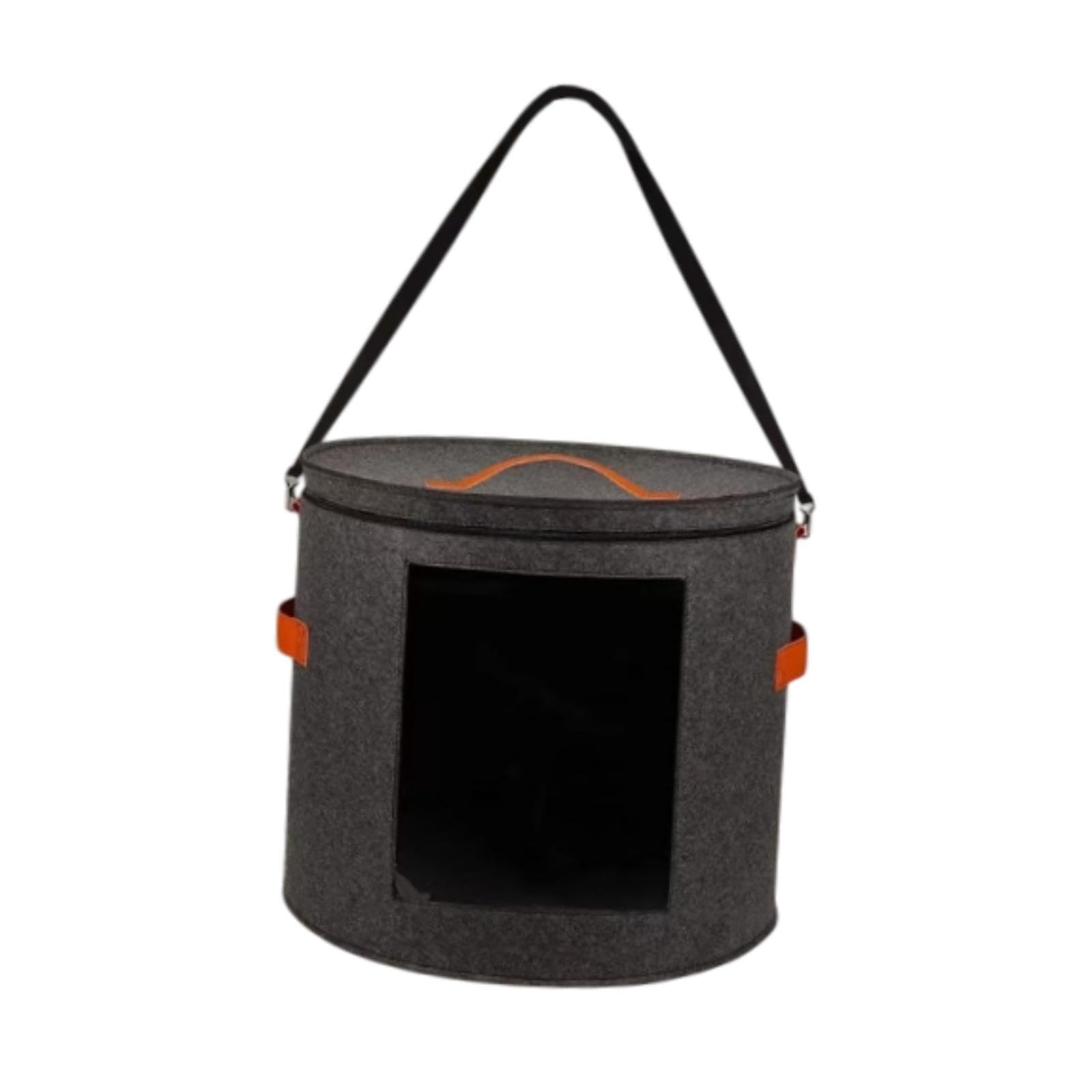 Caja para Sombreros de Mujer con Tapa, Estuche para Guardar Boinas en O en Casa.