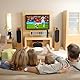 DVB-T/DVB-T2 Innen Antenne, Digital TV Antenne Indoor - 4K HD Antenna mit Signalverstärker, 50km Reichweite, Plug & Play für Smart TV (schwarz)