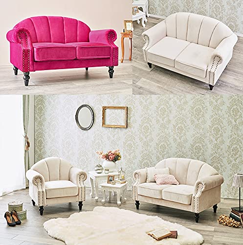 Amazon｜貝殻モチーフソファ 2人掛け ルコ2P ピンク(PI)｜ソファ