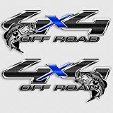 Blue Bass Fishing Sticker Set Ranger Skeeter