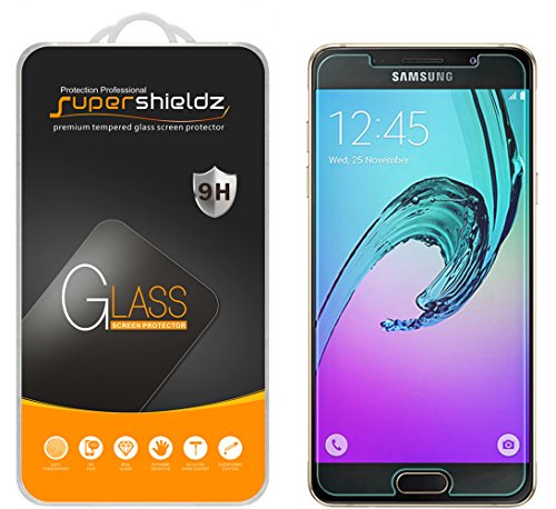 Supershieldz (2 Pack) Designed for Samsung Galaxy A5 (2016) Tempered Glass Screen Protector, Anti Scratch, Bubble Free