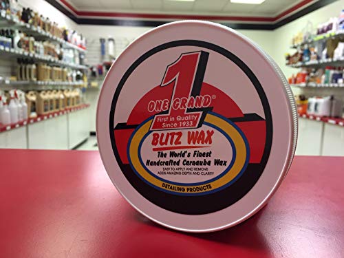 One Grand Blitz Carnauba Wax, 12 oz Jar