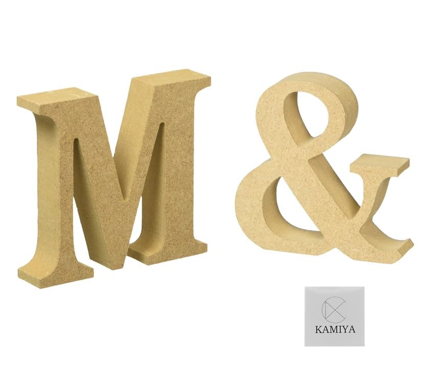 Amazon.co.jp: アルファベット レター インテリア オブジェ 木製 M