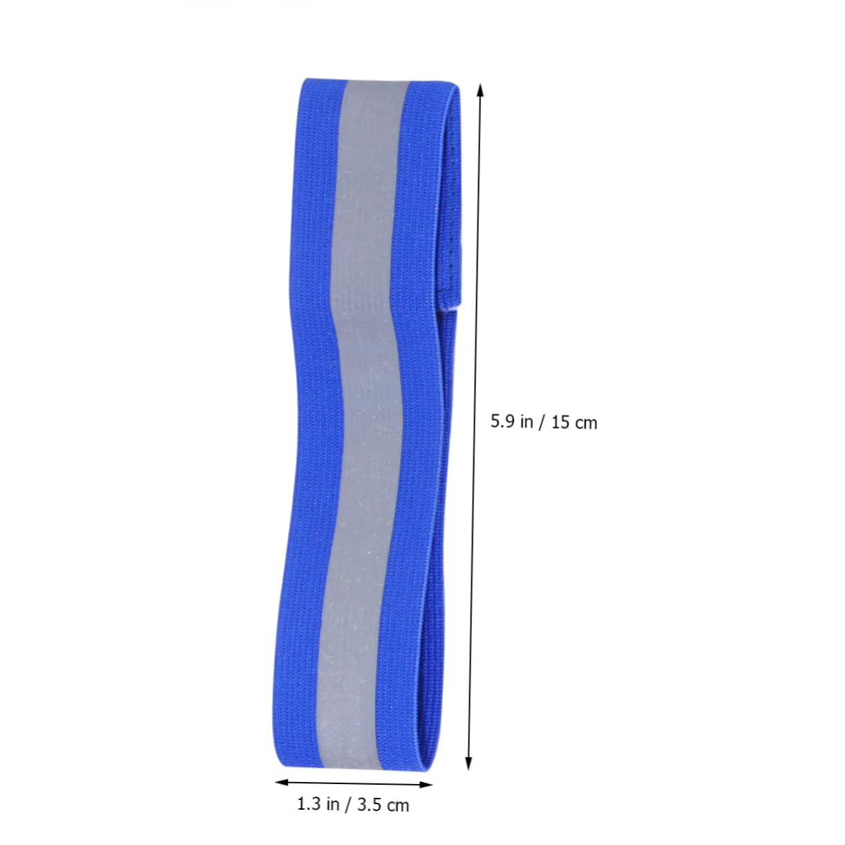 Kisangel Muñequera Reflectante Seguridad Cinturón De Correr Noche Reflexivo Alto Visibilidad Pulsera Led Ligero Brazaletes Reflectantes Corredores Blue