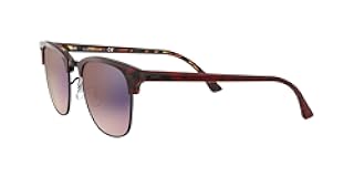 RB3016f Clubmaster Low Bridge Fit Square Sunglasses